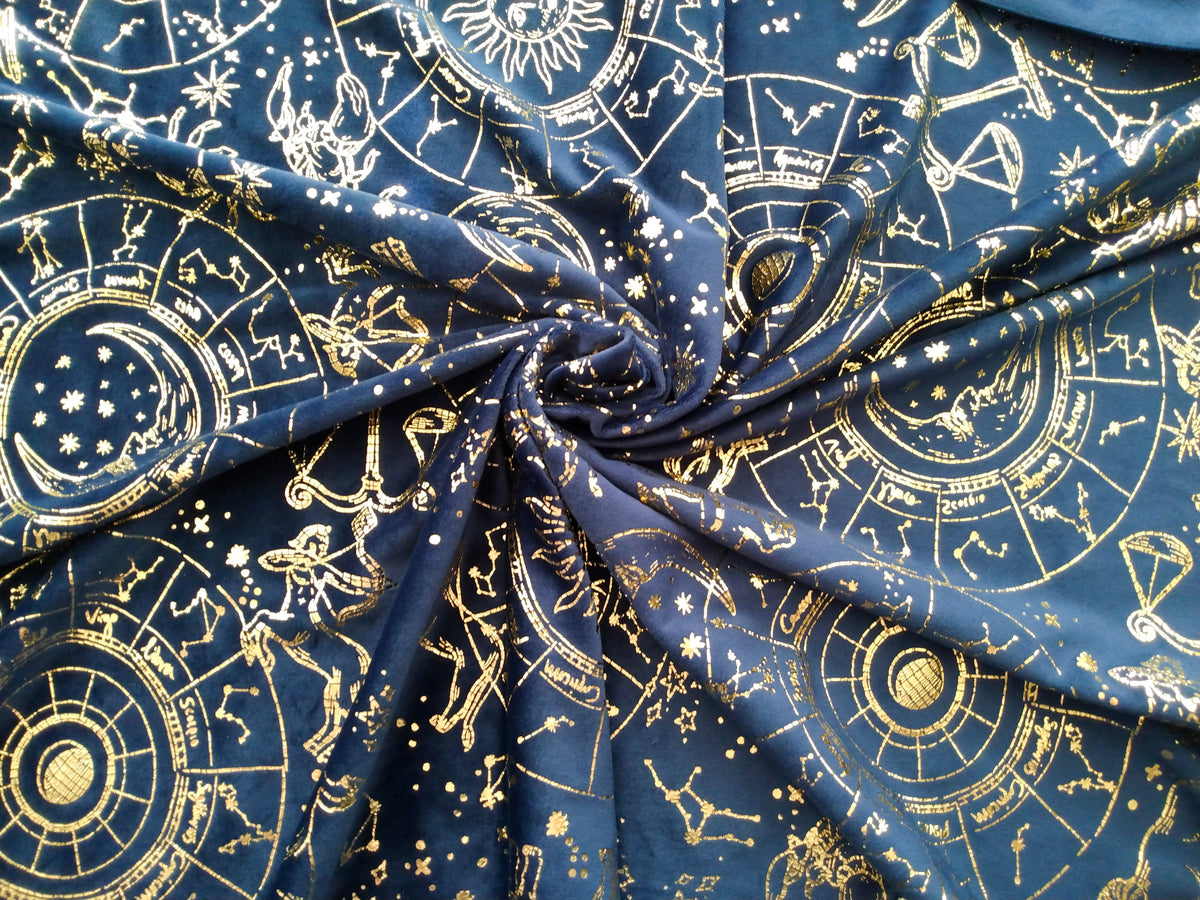 Fleece Zodiac Hooded Scarf image 1