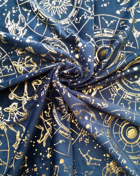 Fleece Zodiac Hooded Scarf image 1