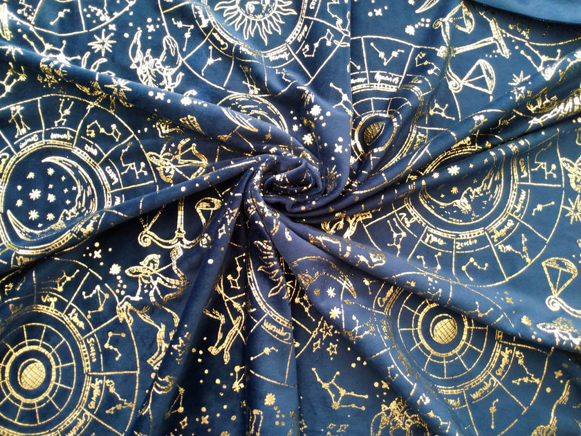 Fleece Zodiac Hooded Scarf image 1