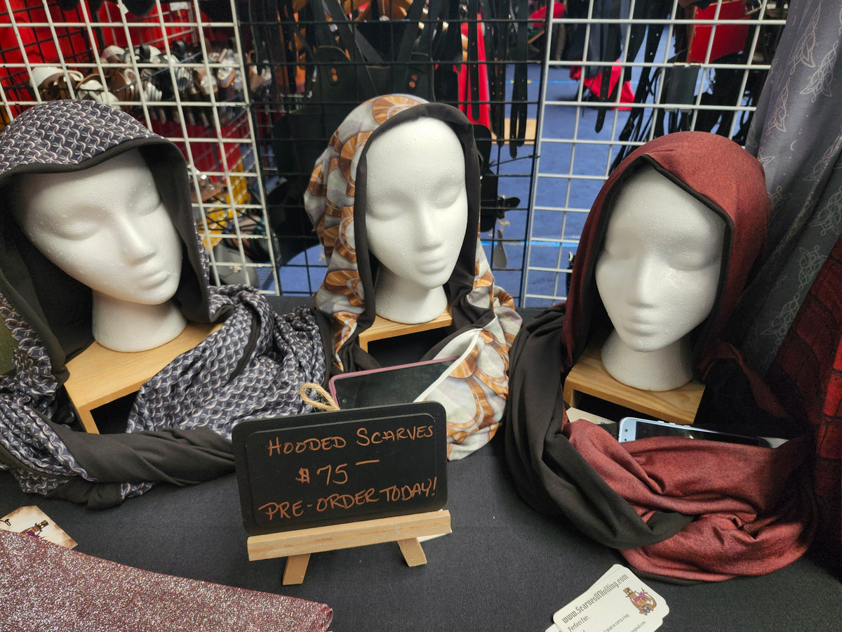 Hooded Cosplay Scarves image 0