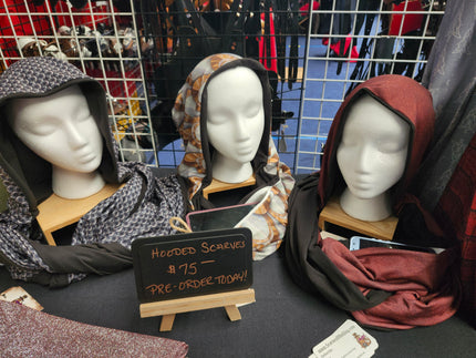 Hooded Cosplay Scarves image 0